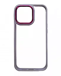 Чохол 1TOUCH New Skin Clear Case для Apple iPhone 13 Pro Max Lilac