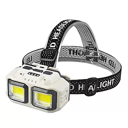 Налобный фонарик Bailong Police HX-816S-2COB(white+red) (аккумуляторный) - фото Налобный фонарик Bailong Police HX-816S-2COB(white+red) (аккумуляторный)