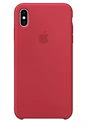 Чехол Silicone Case для Apple iPhone XS Max Red Raspberry