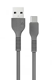 Кабель USB ACCLAB AL-CBCOLOR-T1BK 1.2M USB Type-C Cable Black