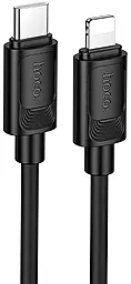 Кабель X122 Benefit USB Type-C - Lightning 27w 3a 1м PD сable Black - фото Кабель X122 Benefit USB Type-C - Lightning 27w 3a 1м PD сable Black