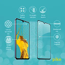 Захисне скло Piko Full Glue для Vivo V21 Чорне (1283126528507) - мініатюра 4