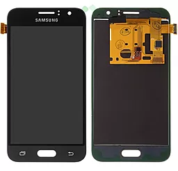 Дисплей Samsung Galaxy J1 J120 2016 с тачскрином, (TFT), Black