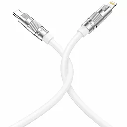 Кабель XO NB-Q228A USB Type-C - Lightning 27w 3a 1.2м PD сable  White