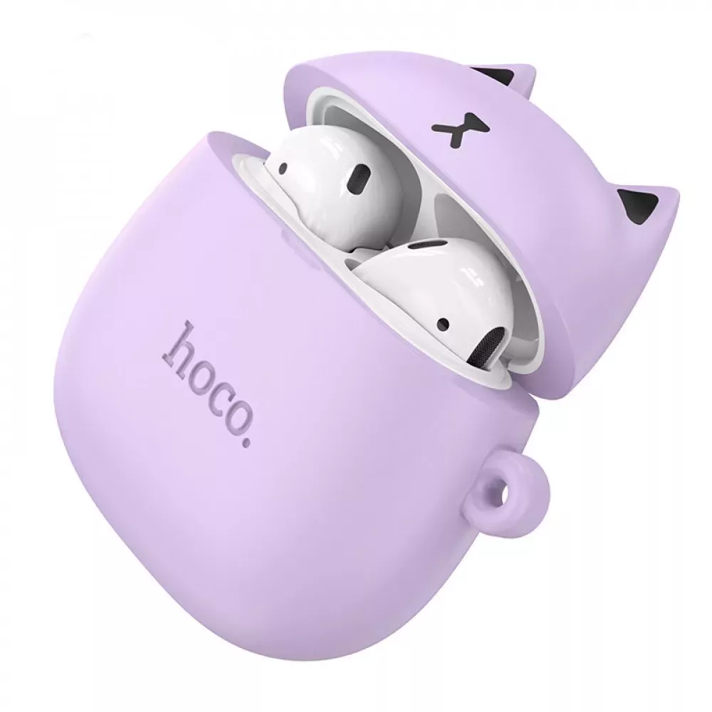 Наушники Hoco EW45 Magic cat Lilac - фото 1