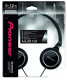 Навушники Pioneer SE-MJ512 Black - мініатюра 3