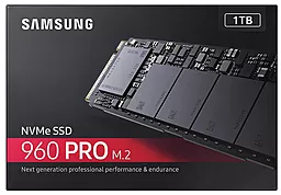 Накопичувач SSD Samsung 960 PRO 1 TB M.2 2280 (MZ-V6P1T0BW) - мініатюра 6