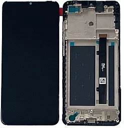 Дисплей ZTE Blade A52 с тачскрином и рамкой, оригинал, Black - фото Дисплей ZTE Blade A52 с тачскрином и рамкой, оригинал, Black