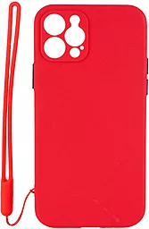 Чохол Epik Square Full Camera Apple iPhone 12 Pro Red