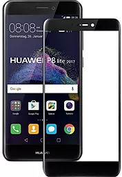 Захисне скло Mocolo 2.5D Full Cover Tempered Glass Huawei P8 Lite 2017, Nova Lite Black