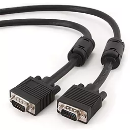 Видеокабель VGA 1080p 60hz 3m black (313599) Intracom - фото Видеокабель VGA 1080p 60hz 3m black (313599) Intracom