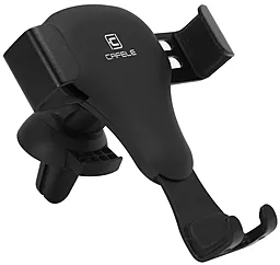Автотримач EasyLife Gravity Plastic Soft Touch Car Holder Black