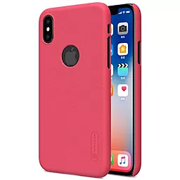 Чехол Nillkin Matte для Apple iPhone X (5.8"), XS (5.8")  Красный
