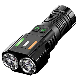 Ліхтарик акумуляторний Yemao YM-F302X-6TG+COB white+red (2x26350) - фото Ліхтарик акумуляторний Yemao YM-F302X-6TG+COB white+red (2x26350)