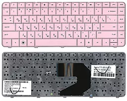 Клавиатура для ноутбука HP Pavilion G4 G4-1000 розовая