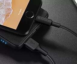 Кабель Hoco X25 Soarer Сharging USB-A - Lightning 10w 1м cable Black - миниатюра 5 Кабель Hoco X25 Soarer Сharging USB-A - Lightning 10w 1м cable Black - миниатюра 5