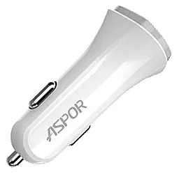 Автомобільний зарядний пристрій Aspor A906 20w PD USB-C car charger black - фото Автомобільний зарядний пристрій Aspor A906 20w PD USB-C car charger black