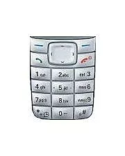 Клавіатура Nokia 1110 \ 1112 Silver