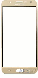 Корпусне скло дисплея Samsung Galaxy J7 J700H, J700F, J700M 2015 (з OCA плівкою), оригінал, Gold - фото Корпусне скло дисплея Samsung Galaxy J7 J700H, J700F, J700M 2015 (з OCA плівкою), оригінал, Gold