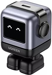 Сетевое зарядное устройство Ugreen CD361 Robot Nexode RG 30w PD GaN USB-C home charger black