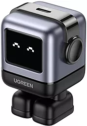Сетевое зарядное устройство Ugreen CD361 Robot Nexode RG 30w PD GaN USB-C home charger black - фото Сетевое зарядное устройство Ugreen CD361 Robot Nexode RG 30w PD GaN USB-C home charger black