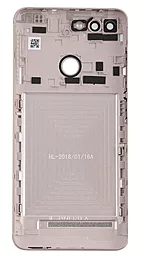 Задня кришка корпусу Asus ZenFone Max Plus M1 (ZB570TL) зі склом камери Original Gold - мініатюра 2