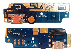 Нижняя плата Asus ZenFone Max (ZC550KL) c разъемом зарядки и микрофоном, версия А - фото Нижняя плата Asus ZenFone Max (ZC550KL) c разъемом зарядки и микрофоном, версия А