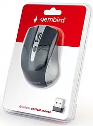 Компьютерная мышка Gembird MUSW-4B-04-GB Grey/Black - миниатюра 3