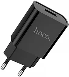 Мережевий зарядний пристрій Hoco DC20A 2.1a home charger + Lightning cable black - мініатюра 2 Мережевий зарядний пристрій Hoco DC20A 2.1a home charger + Lightning cable black - мініатюра 2