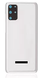 Задняя крышка корпуса Samsung Galaxy S20 Plus G985 со стеклом камеры Cloud White - фото Задняя крышка корпуса Samsung Galaxy S20 Plus G985 со стеклом камеры Cloud White