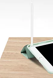 Чехол для планшета BeCover Tri Fold Soft TPU с креплением Apple Pencil для Apple iPad 10.2" 7 (2019), 8 (2020), 9 (2021) Dark Green (706743) - миниатюра 3