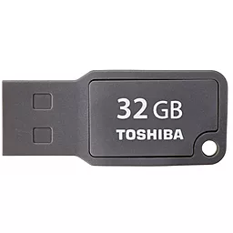 Флешка Toshiba 32GB Mikawa Gray USB 2.0 (THN-U201G0320M4) - фото Флешка Toshiba 32GB Mikawa Gray USB 2.0 (THN-U201G0320M4)