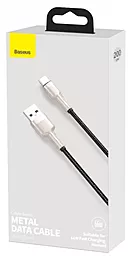 Кабель USB Baseus Cafule 66w 6a 2m USB Type-C cable black (CAKF000201) - миниатюра 5