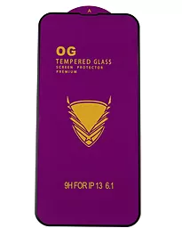 Защитное стекло OG для Apple iPhone 13, iPhone 13 Pro, iPhone 14, iPhone 16e, iPhone 17e Black (тех. упаковка) - фото Защитное стекло OG для Apple iPhone 13, iPhone 13 Pro, iPhone 14, iPhone 16e, iPhone 17e Black (тех. упаковка)