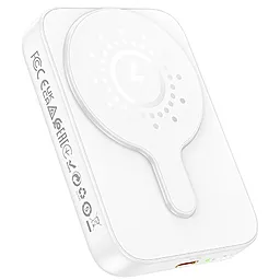 Повербанк Hoco J117A Esteem 10000 mAh 20W QC/PD White - фото Повербанк Hoco J117A Esteem 10000 mAh 20W QC/PD White