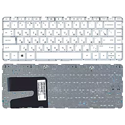 Клавіатура для ноутбуку HP Pavilion 14-E без рамки біла