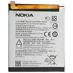 Аккумулятор Nokia 7 / HE340 (3060 mAh)
