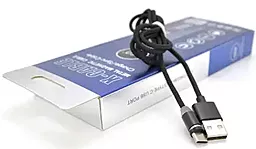 Кабель PiPo Magnetic USB-A - Type-C 10w 2м cable Black - фото Кабель PiPo Magnetic USB-A - Type-C 10w 2м cable Black