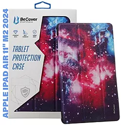 Чехол для планшета BeCover Smart Case для Apple iPad Air 11" M2 2024, M3 2025 Space (711609) - фото Чехол для планшета BeCover Smart Case для Apple iPad Air 11" M2 2024, M3 2025 Space (711609)