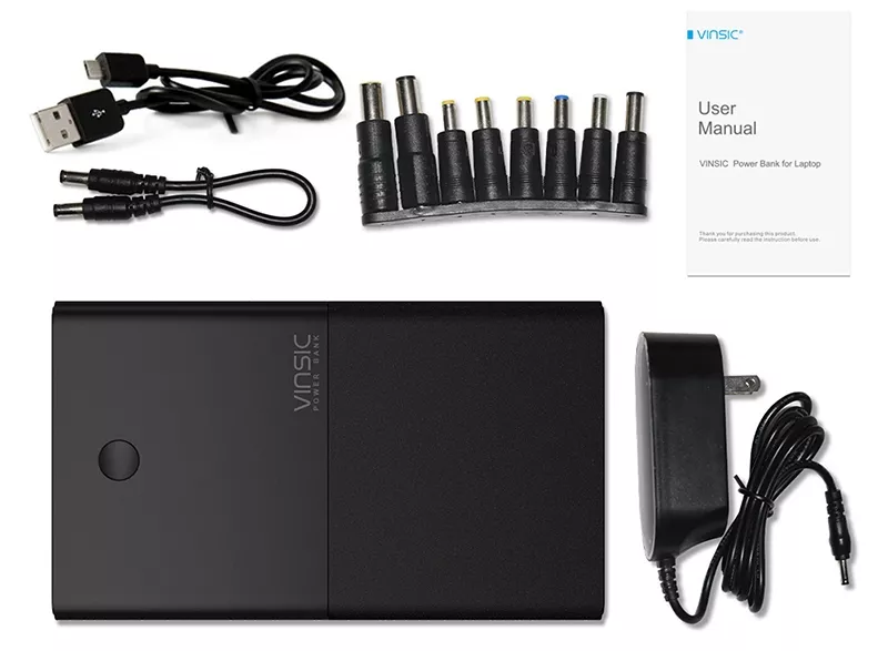 Повербанк Vinsic VSPB401 30000 mAh Black - фото 5