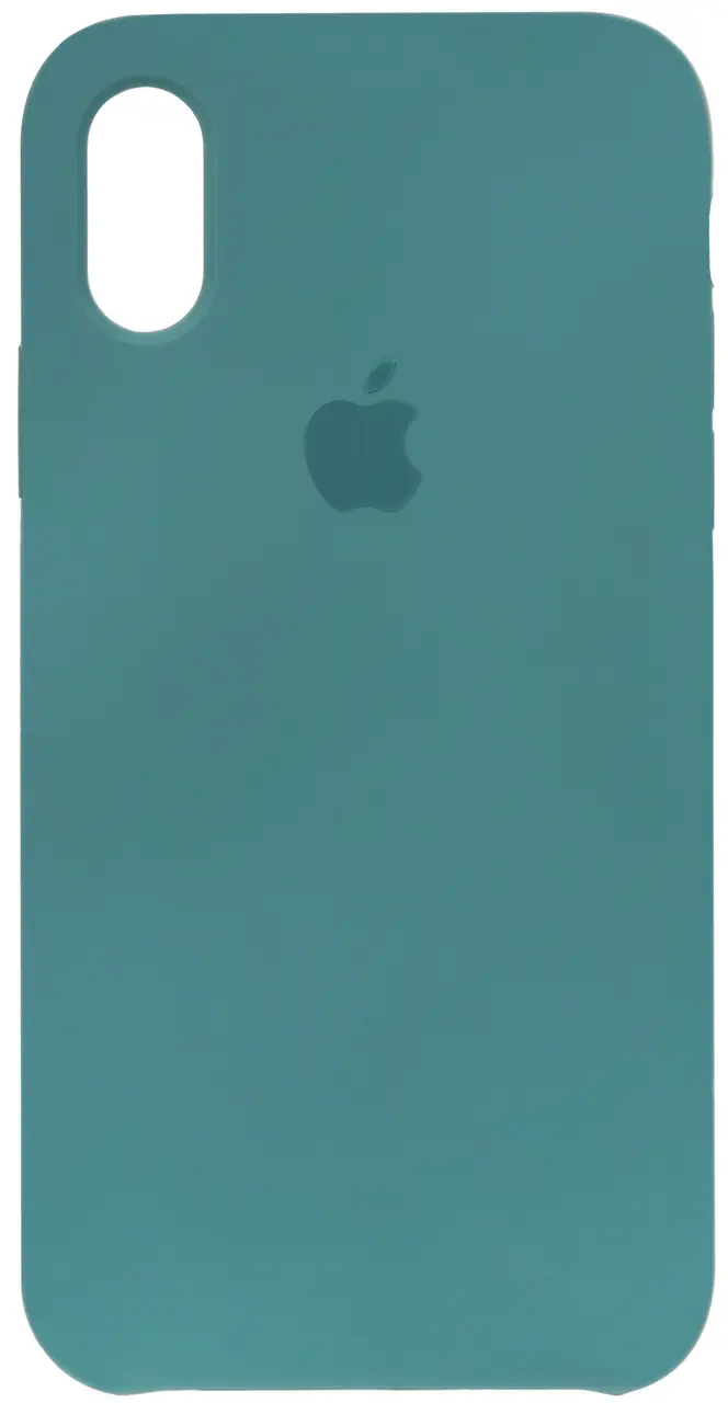 Чехол Silicone Case для Apple iPhone X, iPhone XS Pine Green - фото 1