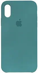 {"ru": "Чехол", "uk": "Чохол"} Silicone Case для Apple iPhone X, iPhone XS Pine Green