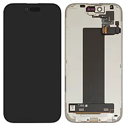 Дисплей Apple iPhone 17 Air з тачскріном і рамкою, донор, Black - фото Дисплей Apple iPhone 17 Air з тачскріном і рамкою, донор, Black