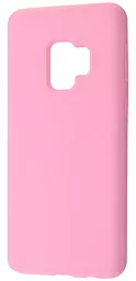 Чехол Wave Full Silicone Cover для Samsung Galaxy S9 Pink Sand