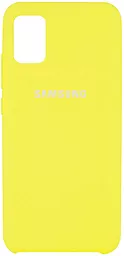 Чехол Epik Silicone Cover (AAA) Samsung A315 Galaxy A31 Bright Yellow
