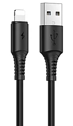 Кабель Borofone BX47 USB-A - Lightning 12w 2.4a 1м cable Black