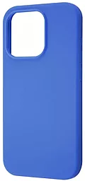 Чехол Wave Full Silicone Cover для Apple iPhone 15 Pro Tahoe Blue