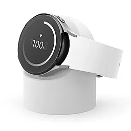 Подставка EasyLife Silicone Charging Stand для смарт-часов Samsung Galaxy Watch 3 / 4 / 5 / 5 Pro White