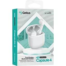 Навушники Gelius Pro Capsule 4 GP-TWS-004i White - мініатюра 11