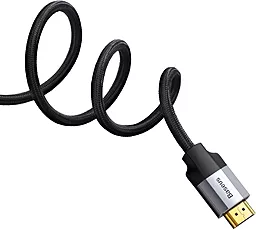 Видеокабель Baseus Enjoyment HDMI - DVI M-M Cable 4K 2m Gray (CAKSX-G0G) - миниатюра 5